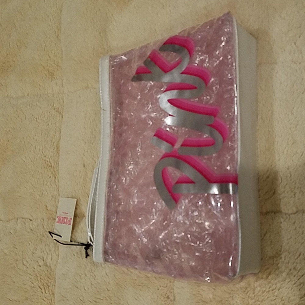 PINK makeup bag